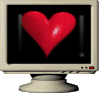 Gif animé coeur cachet